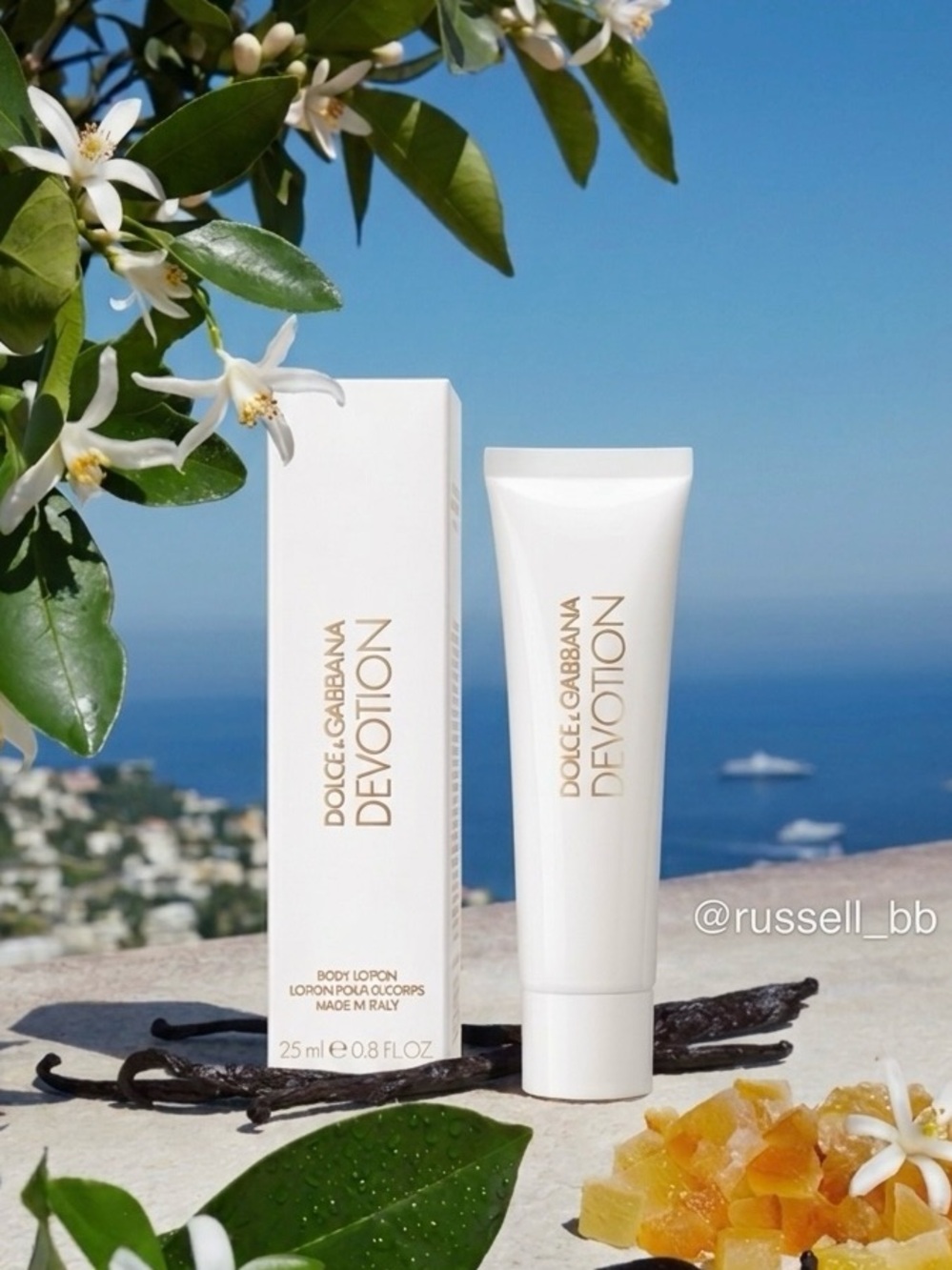 Dolce & Gabbana Devotion Body Lotion Travel Size (Citrus Orange Blossom Vanilla)